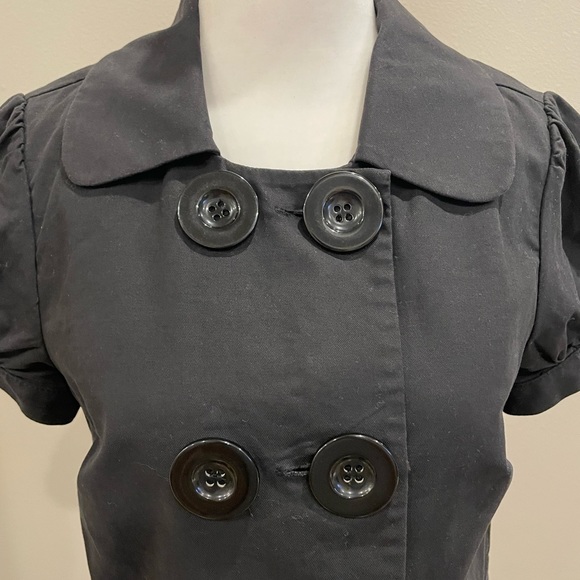 The Limited cotton stretch cropped jacket in black 🖤 - Picture 3 of 9